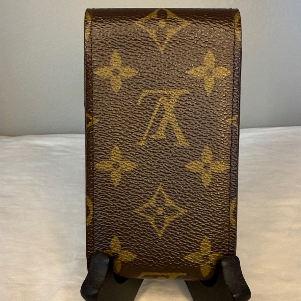 Louis Vuitton Monogram Cigarette Case Pouch France CT1025 Vintage [|] - Picture 3 of 7